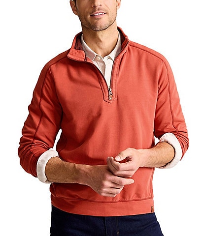 Tommy Bahama Big & Tall Ben And Terry Half Zip Pullover