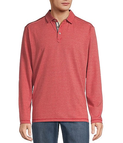 Tommy Bahama Big & Tall Coasta Vera Long Sleeve Polo Shirt