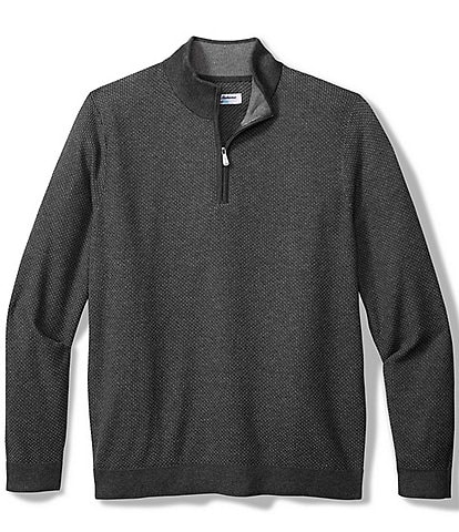 Tommy Bahama Big & Tall Coolside Legend Half-Zip Pullover