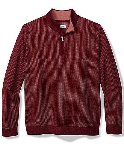 Tommy Bahama Big & Tall Coolside Legend Half-Zip Pullover