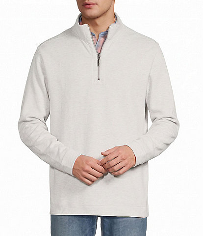 Tommy Bahama Big & Tall Flipview Half Zip Pullover