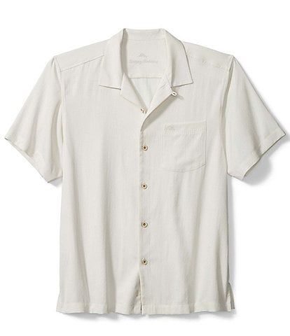 Tommy Bahama Big & Tall IslandZone Coastal Breeze Check Short Sleeve Woven Shirt
