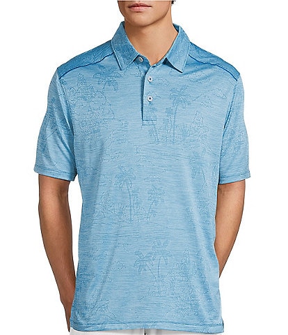 Tommy Bahama Big & Tall IslandZone Palm Coast Isles Short-Sleeve Polo Shirt