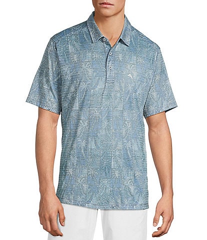 Tommy Bahama Big & Tall IslandZone Palm Desert Island Grove Short Sleeve Polo Shirt