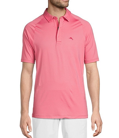 Tommy Bahama Big & Tall IslandZone Palm Desert Tides Short Sleeve Polo Shirt
