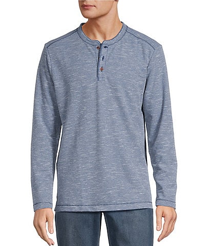 Tommy Bahama Big & Tall Morro Beach Long Sleeve Henley T-Shirt