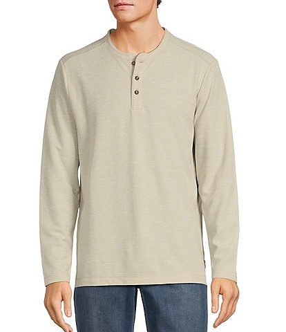 Tommy Bahama Big & Tall Morro Beach Long Sleeve Henley T-Shirt