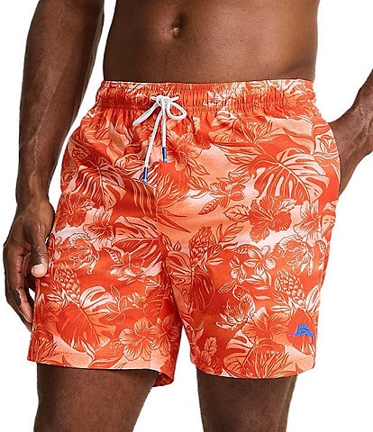 Tommy Bahama Big & Tall Naples Ocean Escape Swim Trunks