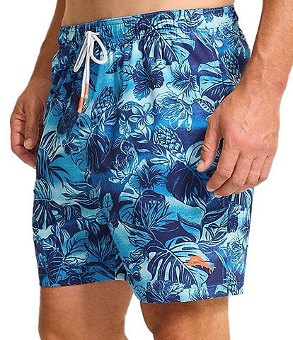 Tommy Bahama Big & Tall Naples Ocean Escape Swim Trunks