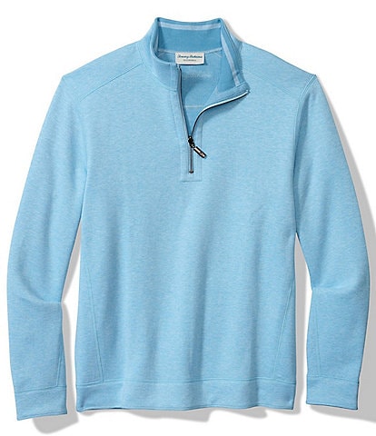 Tommy Bahama Big & Tall New Flip Coast Quarter-Zip Pullover