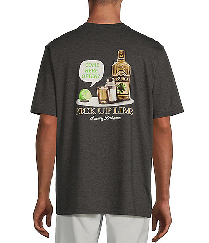 Tommy Bahama Big & Tall Pick Up Lime Short Sleeve T-Shirt
