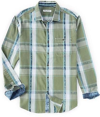 Tommy Bahama Big Sur Check Long-Sleeve Woven Shirt