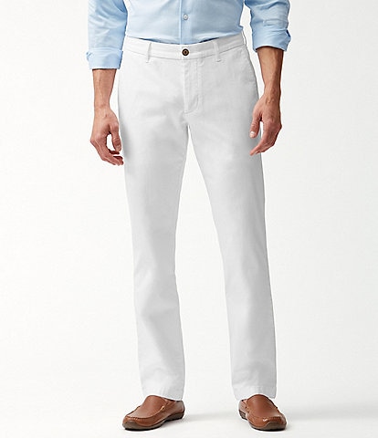 Tommy Bahama Boracay Flat Front Stretch Sateen Pants