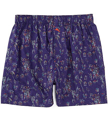 Tommy Bahama By The Sea 4.25#double; Inseam Woven Boxers