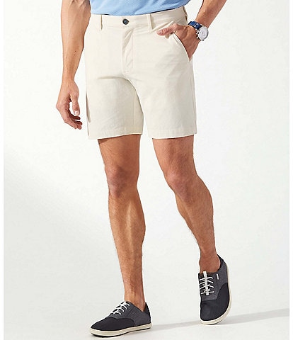 Tommy Bahama Chip Shot 8#double; Inseam Stretch Shorts
