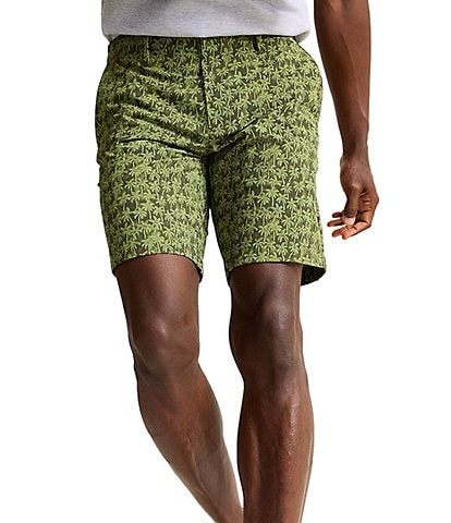 Tommy Bahama Chip Shot Palm Drive Printed 9" Inseam Shorts