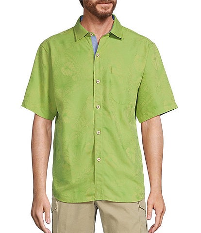 Tommy Bahama Coconut Point Keep It Frondly Short Sleeve Woven Shirt