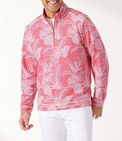 Tommy Bahama Costa Flora Quarter-Zip Pullover