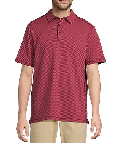 Tommy Bahama Costa Wave Performance Stretch Short Sleeve Polo Shirt
