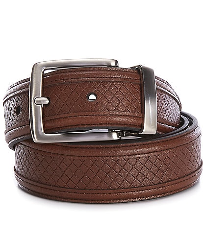 Tommy Bahama Embossed/Smooth Reversible Belt