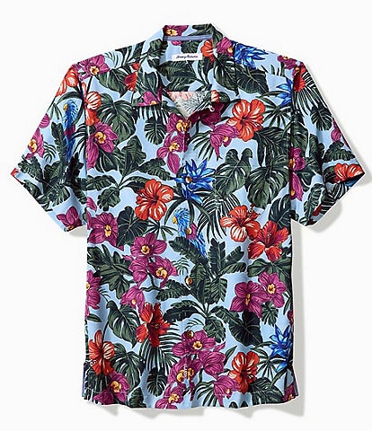 Tommy Bahama Garden Of Hope And Courage Short Sleeve Woven Shirt