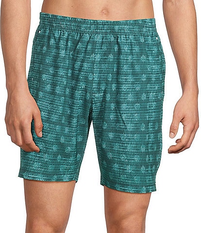 Tommy Bahama Huntington Faded Fronds 8" Inseam Swim Trunks