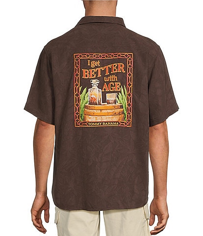 Tommy Bahama I Get Better With Age Short Sleeve Woven Shirt