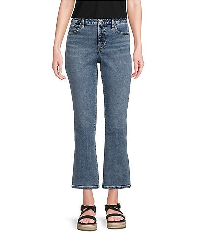 Tommy Bahama Indigo Bootcut Mid Rise Cropped Jean
