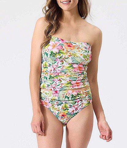 JDEFEG Bathing Suits with Shorts Bikini Women's Floral Triangle Bag  Swimsuit Swim Dress Bathing Suits for Women Swimwear Blue S 