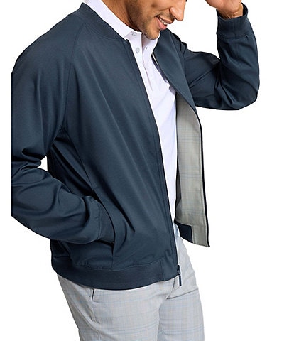 Tommy Bahama Island Driver Reversible Bomber Jacket