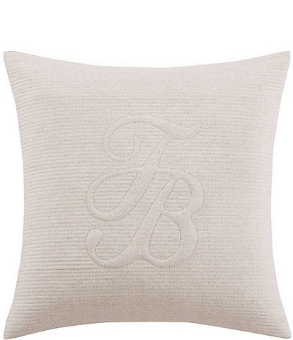 Tommy Bahama Island Estate Quilted Logo Square Throw Pillow