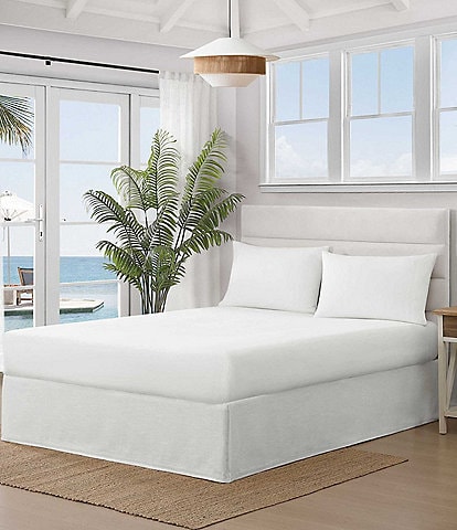 Tommy Bahama Island Estate White Tailored Bed Skirt