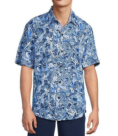 Tommy Bahama Island Mixer Short Sleeve Woven Shirt