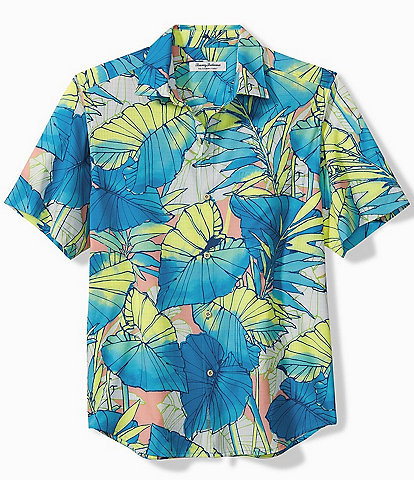 Tommy Bahama IslandZone® Bahama Coast Nuevo Fronds Short Sleeve Woven Shirt