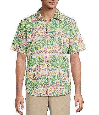 Tommy Bahama IslandZone Bahama Coast Palm Pointe Short Sleeve Woven Shirt