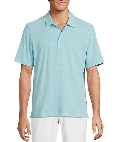 Tommy Bahama IslandZone Bahama Coast Scala Stripe Short Sleeve Polo Shirt