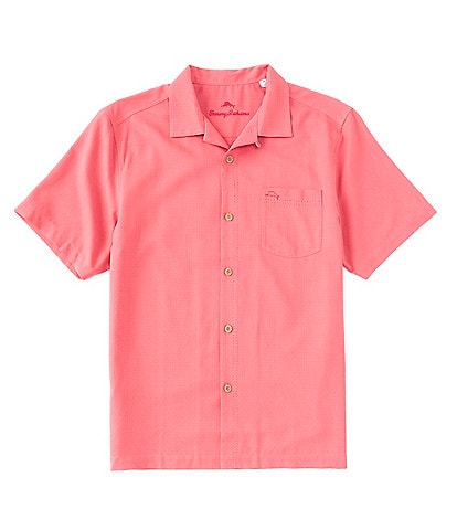 Tommy Bahama IslandZone Coastal Breeze Check Short Sleeve Woven Shirt