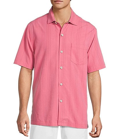 Tommy Bahama IslandZone Coconut Point Corso Vines Short Sleeve Woven Shirt