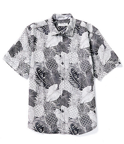 Tommy Bahama IslandZone Coconut Point Monstera Short Sleeve Woven Shirt