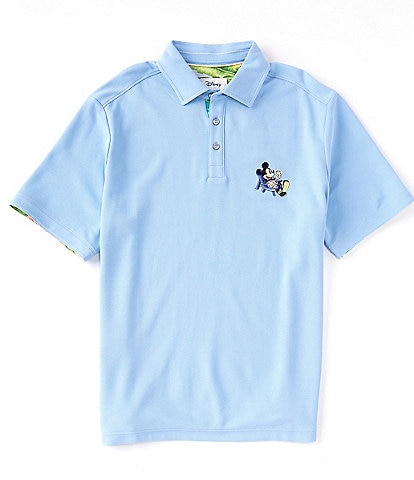 Tommy Bahama IslandZone Disney Poolside Party 5 O'Clock Short-Sleeve Polo Shirt