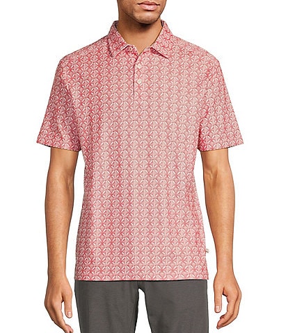 Tommy Bahama IslandZone Ocean Mosaic Short Sleeve Polo Shirt