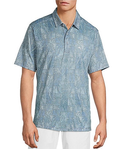 Tommy Bahama IslandZone Palm Desert Island Grove Short Sleeve Polo Shirt