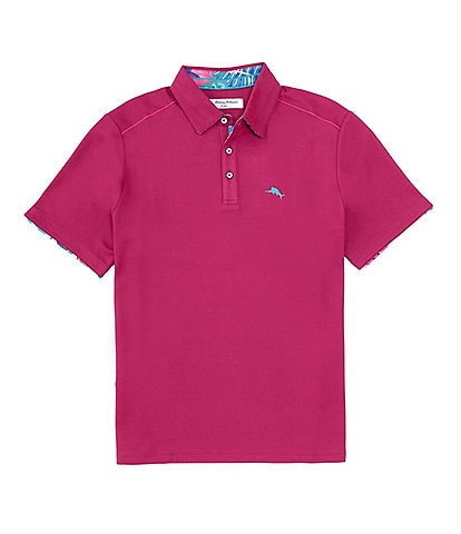 Tommy Bahama IslandZone® Vibrant Vines 5 O'Clock Short Sleeve Polo Shirt