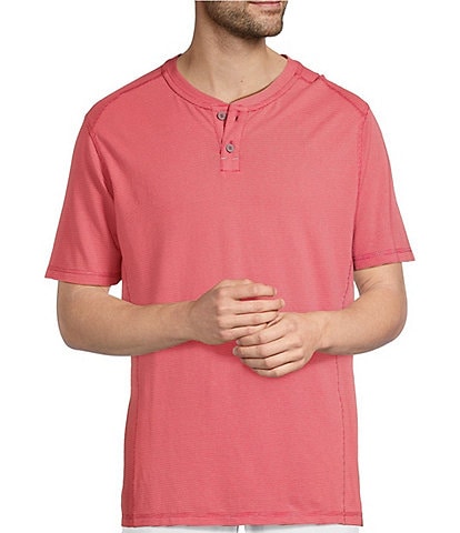 Tommy Bahama IslandZone Weekend Player Short Sleeve Henley Shirt