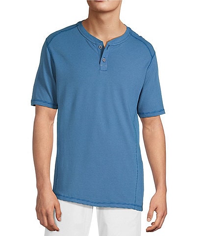 Tommy Bahama IslandZone Weekend Player Short Sleeve Henley Shirt