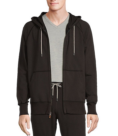 Tommy Bahama Long Sleeve Ben And Terry Hooded Jacket