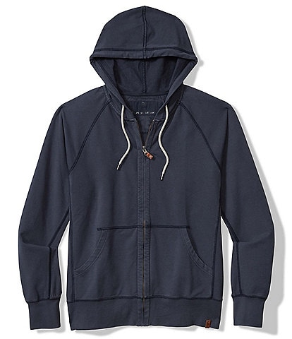 Tommy Bahama Long Sleeve Ben And Terry Hooded Jacket