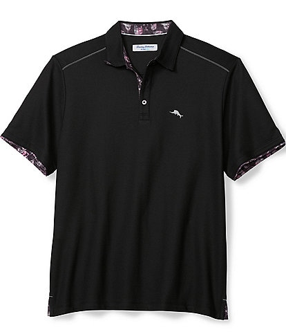 Tommy Bahama Mai Tai Dye 5 O' Clock Short Sleeve Polo Shirt