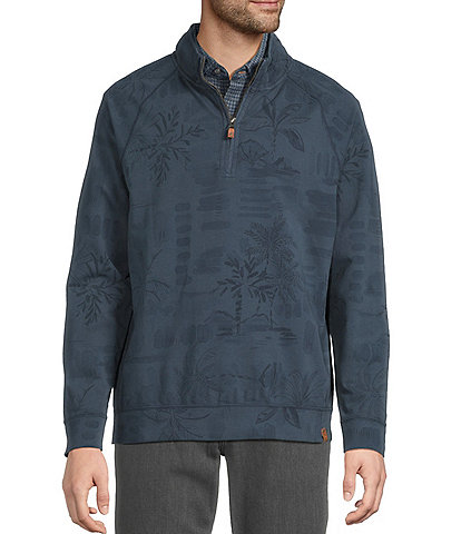 Tommy Bahama Midnight Shade Half-Zip Pullover
