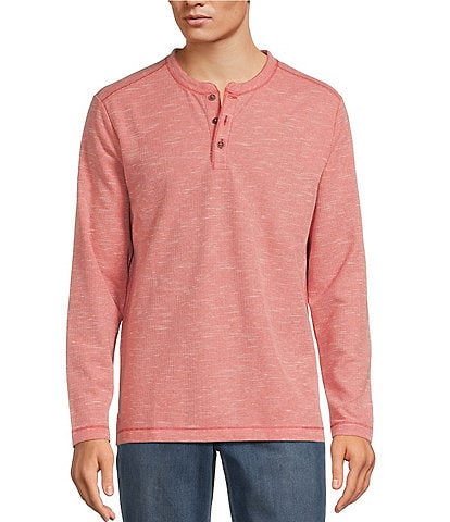 Tommy Bahama Morro Beach Long Sleeve Henley T-Shirt